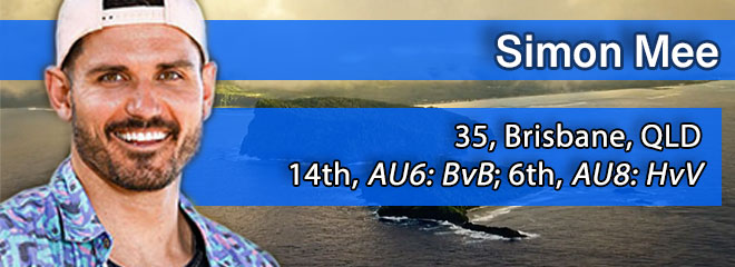 Simon Mee, 35, Brisbane, QLD