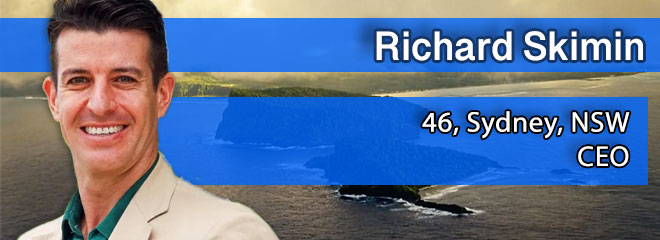 Richard Skimin, 46, Sydney, NSW