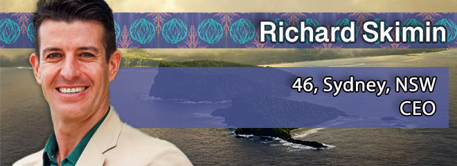 Richard Skimin, 46, Sydney, NSW