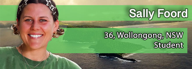 Sally Foord, 36, Wollongong, NSW