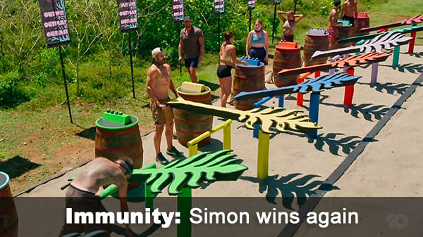 Simon wins IC