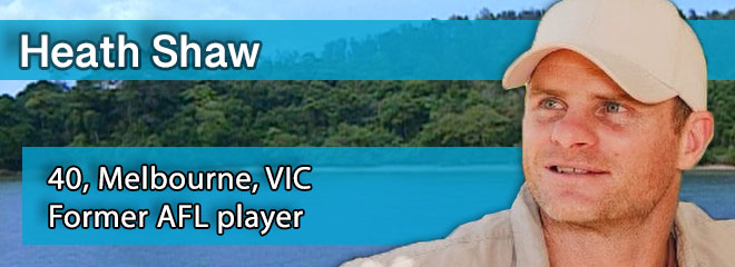 Heath Shaw, 40, Melbourne, VIC