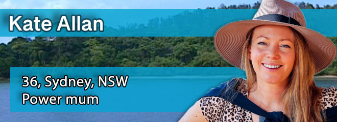 Kate Allan, 36, Sydney, NSW