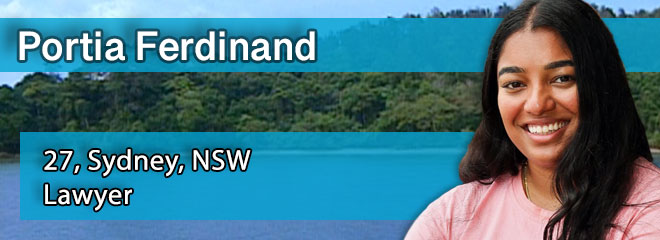 Portia Ferdinand, 27, Sydney, NSW