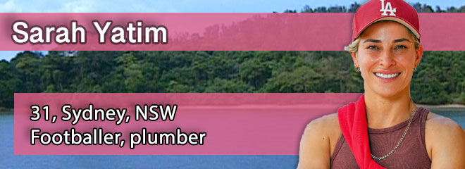 Sarah Yatim, 31, Sydney, NSW