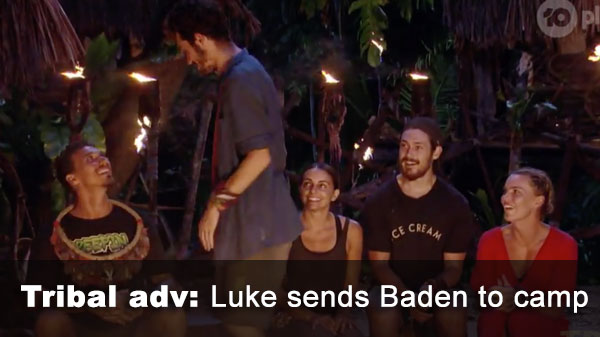 Luke banishes Baden