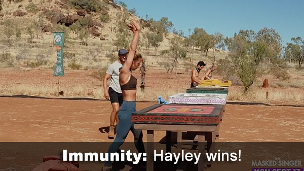 Hayley wins IC