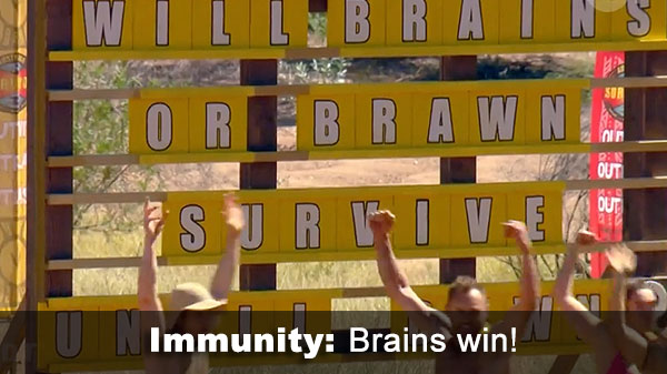 Brains win IC