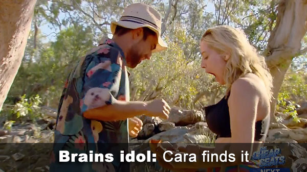Cara finds idol