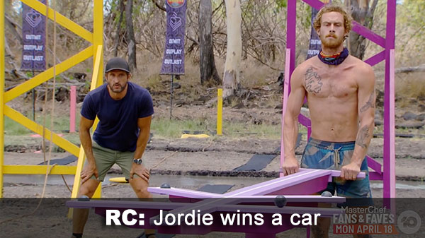 Jordie wins reward