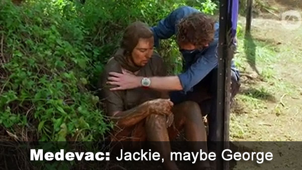 Jackie, maybe George out by medevac