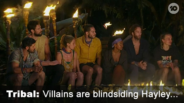 Villains plan to blindside Hayley