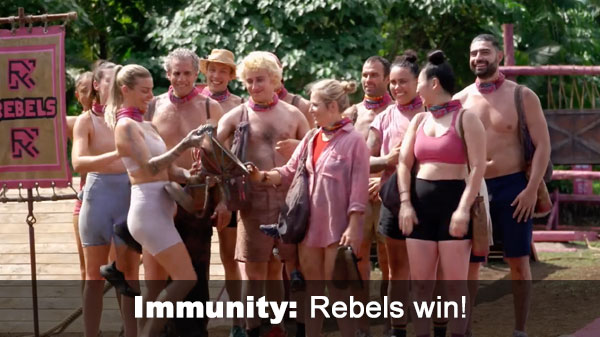 Rebels win