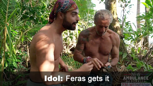 Feras finds idol