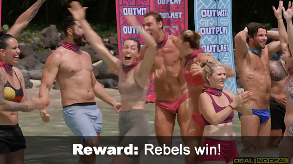 Rebels win reward