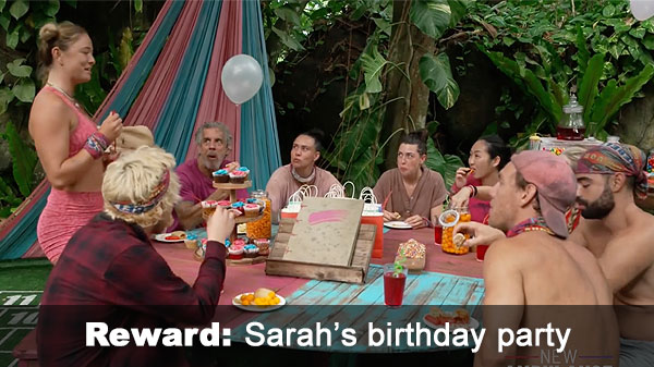 Sarah's birthday party