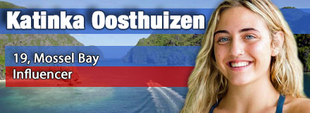 Katinka Oosthuizen, 19, Mossel Bay