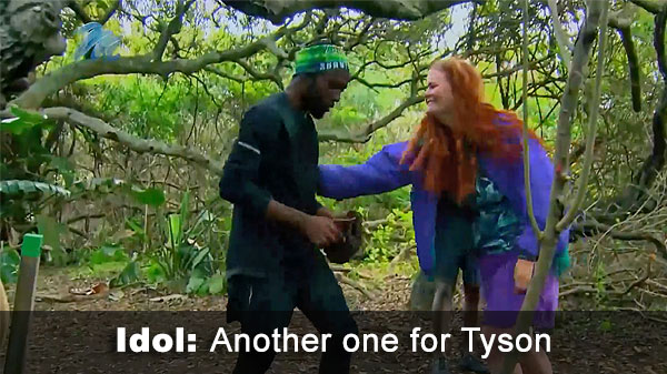 Tyson finds second idol