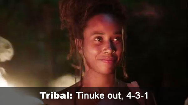 Tinuke out, 4-3-1