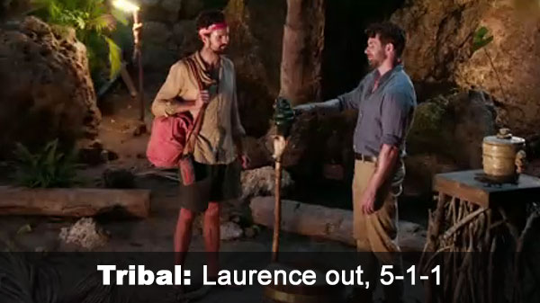 Laurence out, 5-1-1