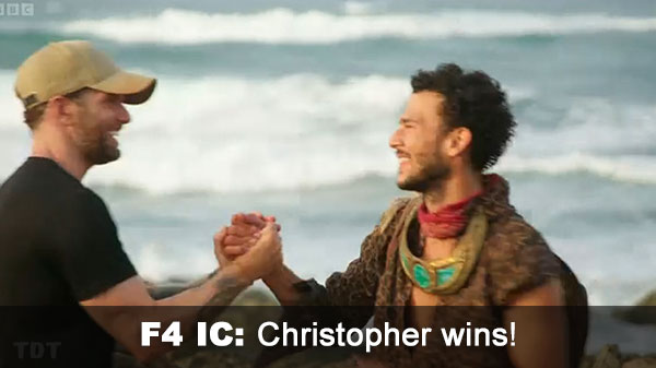 Chris wins IC