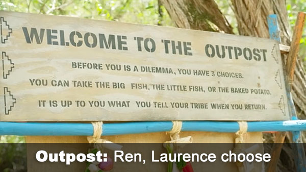 Ren, Laurence attend Outpost