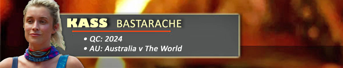 Kass Bastarache - SurvivorQC: 2024, SurvivorAU: Australia v The World