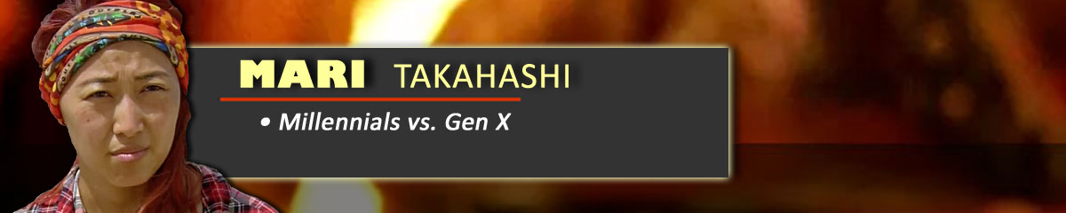 Mari Takahashi - Survivor: Millennials vs. Gen X