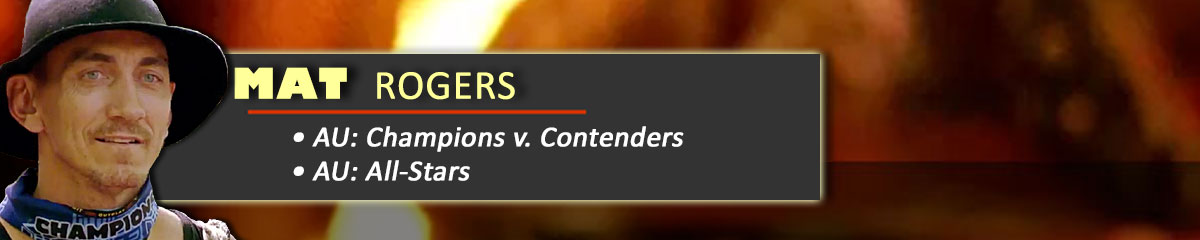 Mat Rogers - SurvivorAU: Champions v. Contenders