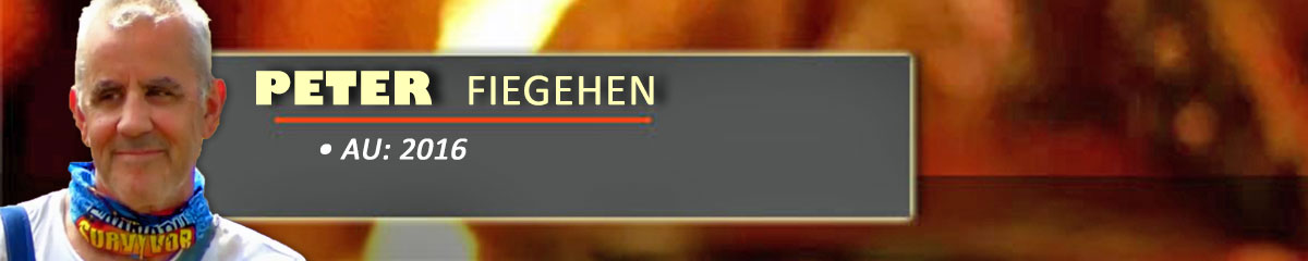 Peter Fiegehen - SurvivorAU 1: 2016