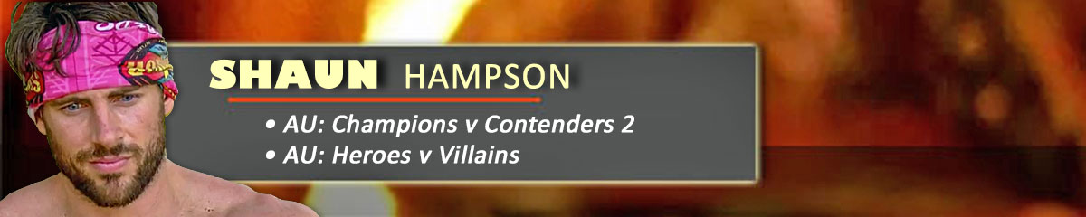 Shaun Hampson - SurvivorAU: Champions v Contenders 2, SurvivorAU: Heroes v Villains