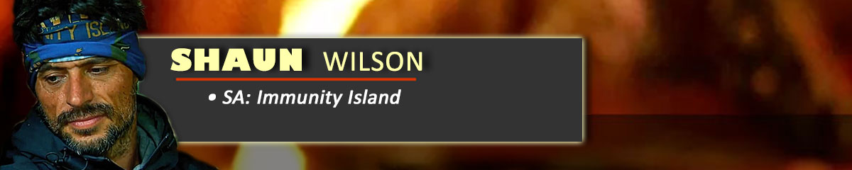 Shaun Wilson - SurvivorSA: Immunity Island