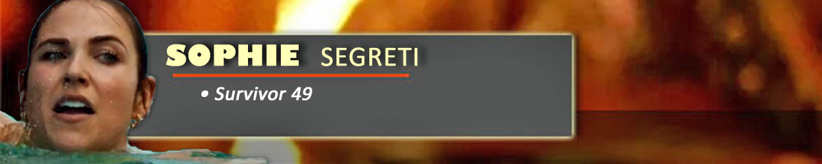 Sophie Segreti - Survivor 49